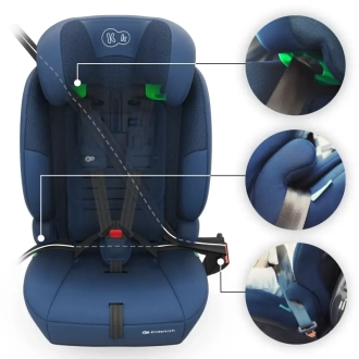 Автокрісло 76–150 см Kinderkraft Comfort Up 2 Plus i-Size Navy/Синій - Фото 3