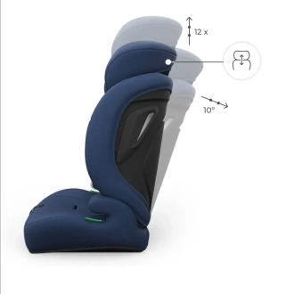 Автокрісло 76–150 см Kinderkraft Comfort Up 2 Plus i-Size Navy/Синій - Фото 7