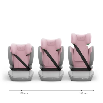 Автокрісло 100–150 см Kinderkraft i-Spark 2 Plus i-Size Pink/Рожевий - Фото 1