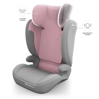 Автокрісло 100–150 см Kinderkraft i-Spark 2 Plus i-Size Pink/Рожевий - Фото 4