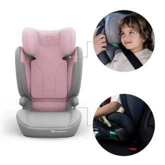 Автокрісло 100–150 см Kinderkraft i-Spark 2 Plus i-Size Pink/Рожевий - Фото 5