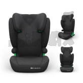 Автокрісло 100–150 см Kinderkraft Junior Fix 2 Plus i-Size Black/Чорний