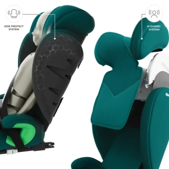Автокрісло 100–150 см Kinderkraft Junior Fix 2 Plus i-Size Green/Зелений - Фото 2