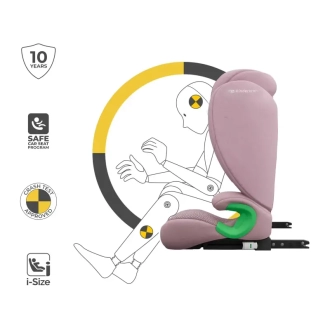 Автокрісло 100–150 см Kinderkraft Junior Fix 2 Plus i-Size Pink/Рожевий - Фото 7