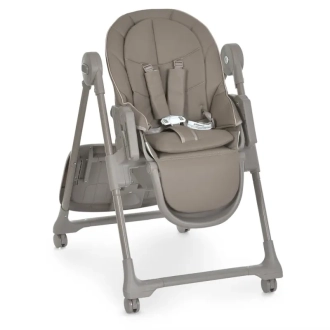 Стульчик для кормления El Camino ME 1037 CRYSTAL Nude Taupe/Бежевый - Фото 2