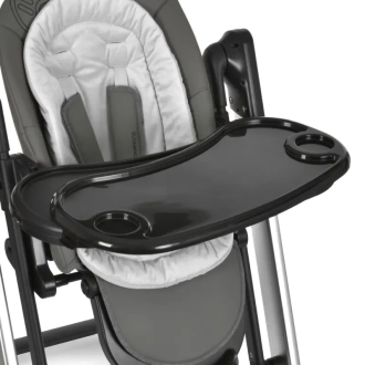 Стільчик гойдалка для годування El Camino ME 1102 DEBUT Gentle Dark Gray/Темно-сірий - Фото 3