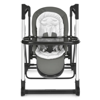 Стільчик гойдалка для годування El Camino ME 1102 DEBUT Gentle Dark Gray/Темно-сірий - Фото 5