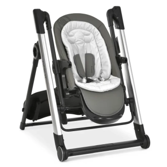 Стільчик гойдалка для годування El Camino ME 1102 DEBUT Gentle Dark Gray/Темно-сірий - Фото 9