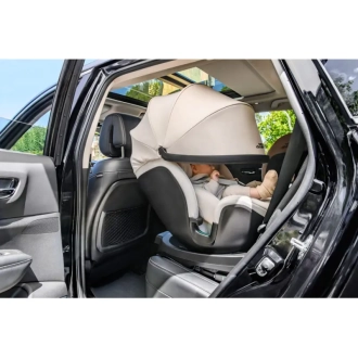 Автокресло 40–125 см Britax Römer SWIVEL-GROW Max Air Warm Caramel/Бежевый - Фото 2