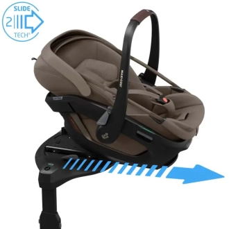 Автокресло 40–87 см MAXI-COSI Coral Slide Pro Oak Truffle/Темно-бежевый - Фото 5