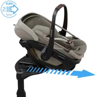 Автокресло 40–87 см MAXI-COSI Coral Slide Pro Sapphire Sand/Бежевый - Фото 3