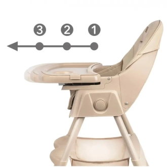 Стільчик для годування Kidwell Tinto Beige/Бежевий - Фото 1
