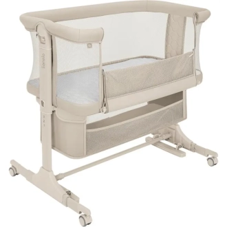 Кроватка приставная 3 в 1 Lionelo Jodie Beige Cream/Бежевый - Фото 5