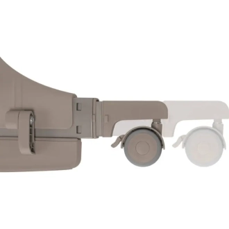Кроватка приставная Lionelo Pari Beige Taupe/Бежевый - Фото 2