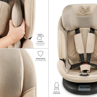 Автокресло 40–150 см Kinderkraft Xpedition 3 i-Size Grey/Серый - Фото 10