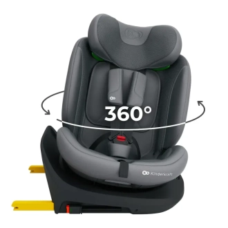 Автокресло 40–150 см Kinderkraft i-Grow 2 Plus i-Size Grey/Серый - Фото 1