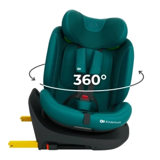 Автокресло 40–150 см Kinderkraft i-Grow 2 Plus i-Size Green/Зеленый - Фото 2