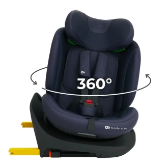 Автокресло 40–150 см Kinderkraft i-Grow 2 Plus i-Size Navy/Синий - Фото 4