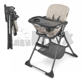 Стульчик для кормления Kinderkraft Foldee Birdy Beige/Бежевый