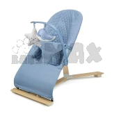 Шезлонг гойдалка Kinderkraft Mimi Nordic Breeze/Блакитний
