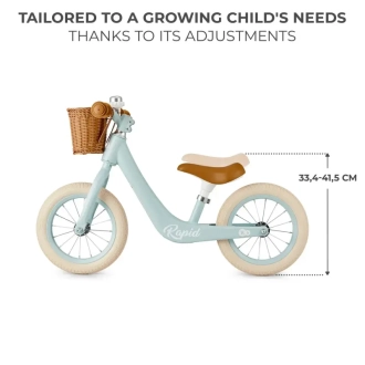 Беговел Kinderkraft Rapid 2 Blue Breeze/Бирюзовый - Фото 1