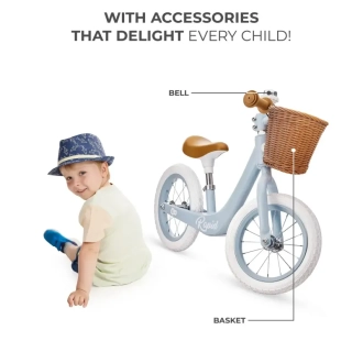 Беговел Kinderkraft Rapid 2 Blue Breeze/Бирюзовый - Фото 2