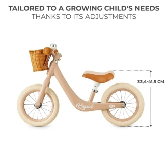Беговел Kinderkraft Rapid 2 Pink/Розовый - Фото 1