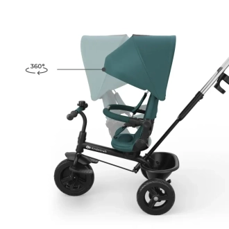 Велосипед трехколесный Kinderkraft Aston 2 Plus Green/Зеленый - Фото 5
