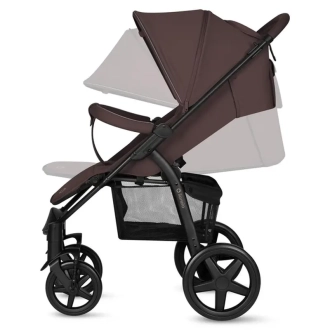Коляска прогулянкова Lionelo Annet Plus Brown Chocolate/Коричневий - Фото 2