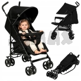 Коляска прогулянкова Lionelo Elia Black Onyx/Чорний