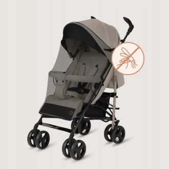 Коляска прогулочная Lionelo Irma Beige Sand/Бежевый - Фото 4