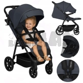 Коляска прогулочная Lionelo Iva Grey Graphite/Графитовый