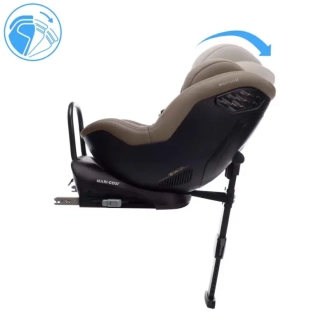 Автокрісло 61–125 см MAXI-COSI Mobifix Pro Authentic Truffle/Бежевий - Фото 1