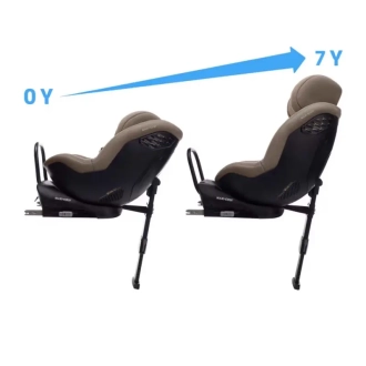 Автокрісло 61–125 см MAXI-COSI Mobifix Pro Authentic Truffle/Бежевий - Фото 4