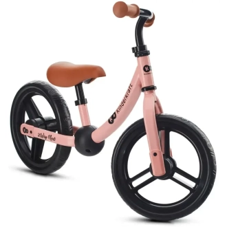 Беговел Kinderkraft 2Way Next 2022 Rose Pink/Розовый - Фото 1