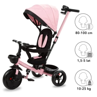 Велосипед трехколесный Kidwell Axel Pink/Розовый - Фото 1