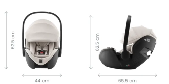 Автокресло 40–87 см Britax Römer Baby-Safe Pro 2025 с базой VARIO BASE 5Z LUX Onyx Black/Черный - Фото 4