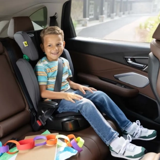 Автокрісло 100–150 см Graco Junior Maxi i-Size Чорний - Фото 1