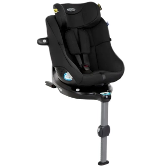 Автокрісло 40–105 см Graco Turn2Me DLX i-Size Чорний - Фото 1