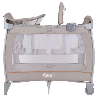 Кроватка манеж Graco Contour Electra Бежевый - Фото 5