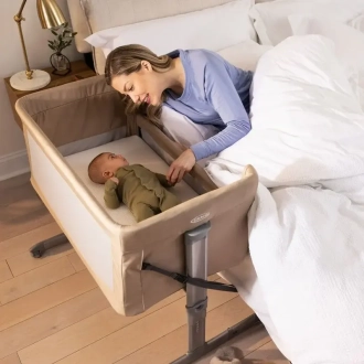 Кроватка приставная Graco Sweet2Sleep Бежевый - Фото 5