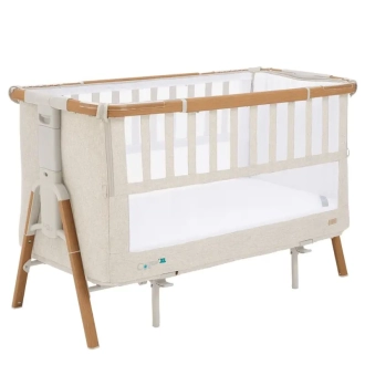 Кроватка приставная 2 в 1 Tutti Bambini CoZee XL7508 Бежевый - Фото 2