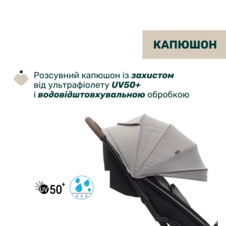 Коляска прогулочная Chicco Glee Stroller 43 Серый - Фото 1