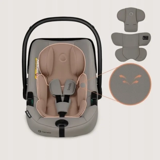 Автокресло 40–87 см Lionelo Astrid i-Size Beige Taupe/Бежевый - Фото 3