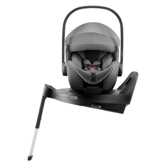 Автокресло 40–87 см Britax Römer Baby-Safe Pro 2025 с базой VARIO BASE 5Z LUX Style Mineral Grey/Серый - Фото 6