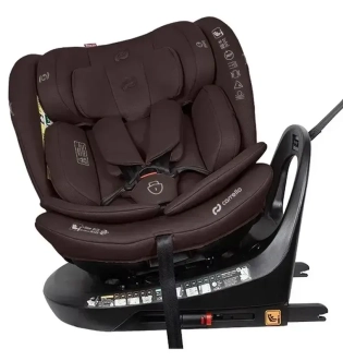 Автокресло 40–150 см Carrello Sirius 2.0 CRL-8809 Chocolate Brown i-Size, ISOFIX, поворот, якор /1/ Коричневый - Фото 2