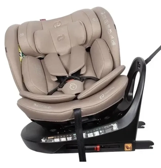 Автокресло 40–150 см Carrello Sirius 2.0 CRL-8809 Sandstone Beige i-Size, ISOFIX, поворот, якор /1/ Бежевый - Фото 1