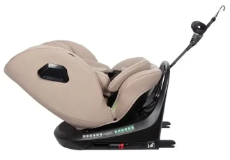 Автокресло 40–150 см Carrello Sirius 2.0 CRL-8809 Sandstone Beige i-Size, ISOFIX, поворот, якор /1/ Бежевый - Фото 3