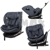 Автокресло 40–150 см Carrello Sirius 2.0 CRL-8809 Deepwater Grey i-Size, ISOFIX, поворот, якор /1/ Серый