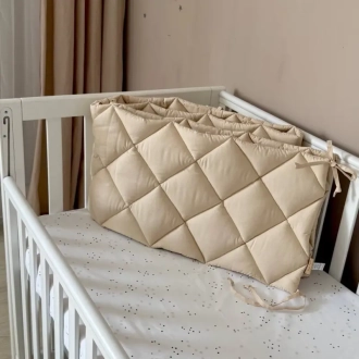 Комплект постельный MSonya (Маленькая Соня) Baby Dream New Let`s Go 6 предметов Бежевый - Фото 8